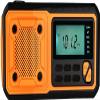 HCUCTOS Hand-cranked Emergency Solar Outdoor Waterproof WB Radio with Reading Light Flashlight Charging Treasure view 1