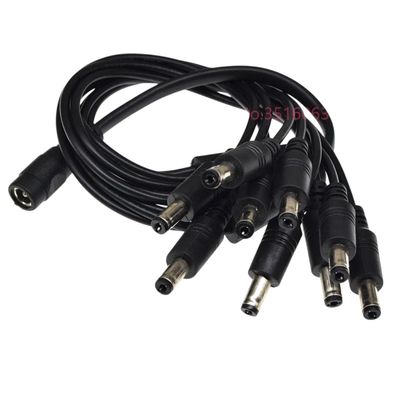 1 Female to 9 Male | Under 5Pcs | 5V 12V 5.5Mmx2.1Mm 1 to 2/3/4/5/6/8/10/16 Way Female to Male Dc Power Splitter Supply Adapter Connector Extension Cable Led CCTV New 2026