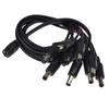 1 Female to 9 Male | Under 5Pcs | 5V 12V 5.5Mmx2.1Mm 1 to 2/3/4/5/6/8/10/16 Way Female to Male Dc Power Splitter Supply Adapter Connector Extension Cable Led CCTV New 2026 view 1