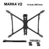 MARK4 V2 FPV Drone Frame Kit 9inch/387mm 10inch/427mm Carbon Fiber Frame For RC FPV Freestyle Long Range Racing Drone Quadcopter(9 inch) view 2