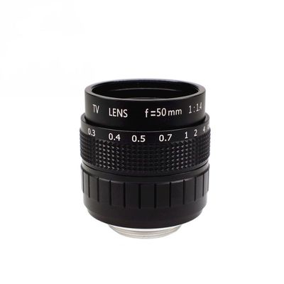 50mm Industrial Lens 2/3 Inch C-Mount Manual Iris