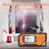 EZAGMWGFB Emergency Weather Radio Portable Solar Hand Crank AM/FM/NOAA Radio 4 Power Sources with LCD Screen SOS Alarm Corkscrew, for Outdoor Emergency view 3