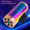 CATHATRR Motorcycle Speakers Systems with Dynamic LED Lighting Steel Sound Components for Motorcycle Bikes Ridings Music view 3