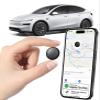GPS Tracker for Vehicles - Car GPS Tracker Device, Real-Time Mini Vehicle Tracker, No Subscription & No SIM Card Required, Works with Android and iOS (Black) view 1