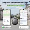 GPS Tracker for Vehicles - Car GPS Tracker Device, Real-Time Mini Vehicle Tracker, No Subscription & No SIM Card Required, Works with Android and iOS (Black) view 2