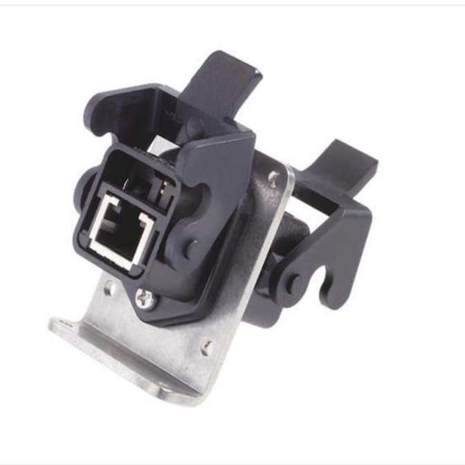 09452251107, Modular Connectors/Ethernet Connectors RJI IP67HAN3A Gender Changer STR. PLAS