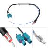 FILFEEL Antenna Adapter for Car Stereo, Car Stereo Aerial Cable Antenna Adapter with Dual Fakra to Male for Enhancing Vehicle's Radio Performance view 4