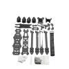 Mark4 5inch FPV Carbon Fiber Frame 225mm Wheelbase 5mm Arm Freestyle Long Range Frame For RC Quadcopter Racing Drone(Mark4 5IN Black) view 1