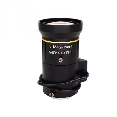 5-50mm 3MP 1/2.7" CS Mount auto iris Lens