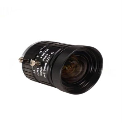 6mm Industrial Lens 2/3 inch Manual Aperture
