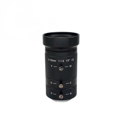 Zoom Lens 20x 1/3 inch CS Mount telephoto Lens(5 100mm Flare)
