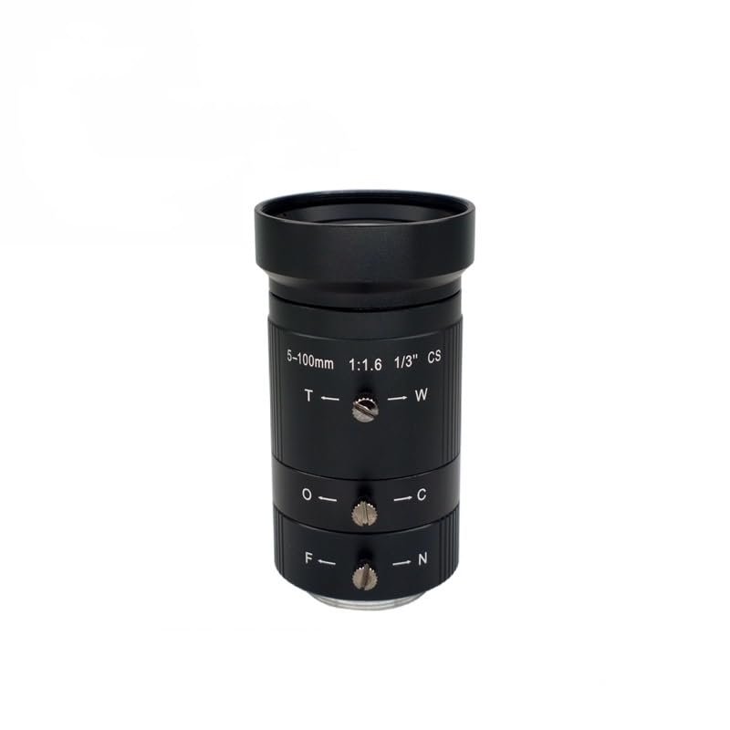 Zoom Lens 20x 1/3 inch CS Mount telephoto Lens(5 100mm Flare)