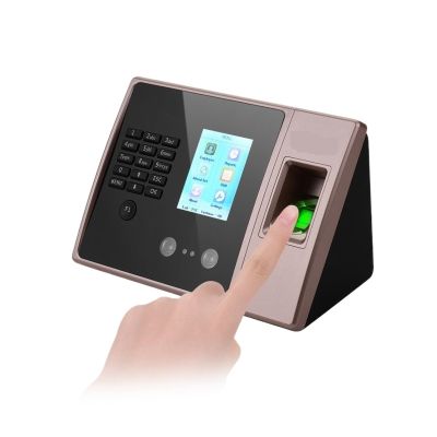 Clocking in Machines for Small Business, Intelligent Biometric Fingerprint Time Attendance Machine with Hd Display Screen Time Clock Support Face Fingerprint Password