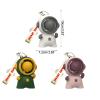 GRABAGECAN Fans, Creative-Astronaut Fan Handheld Portable Wireless Bladeless Fans USB Rechargeable with Lanyard Keychain Ventilador view 3