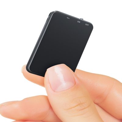 0.25IN Mini Portable 64GB Voice Recorder - Vormooi V15 Digital Voice Activated Recorder with Playback and AI Noise Reduction, 1536Kbps HiFi Audio Recorder Device for Lectures Meetings Classes