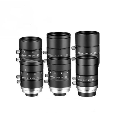 2/3 inch 10 megapixel Industrial Camera Lens C-Mount(12mm10MP)