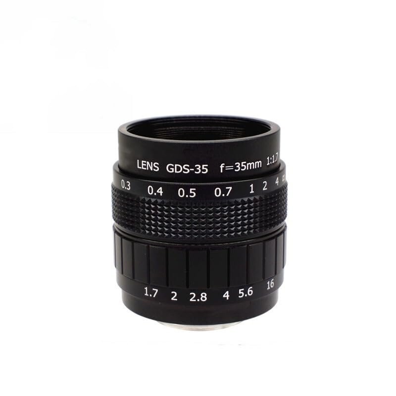35mm Industrial Lens C-Mount 2/3 Interface Manual Aperture