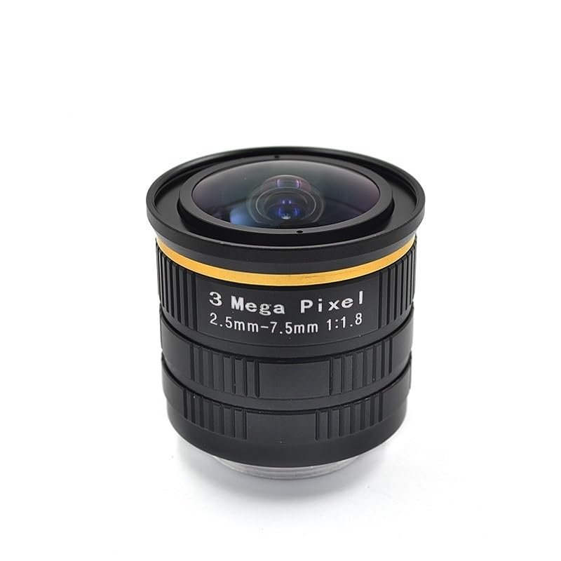 Manual Zoom Lens for Industrial Cameras(2.5-7.5mm-1/3")