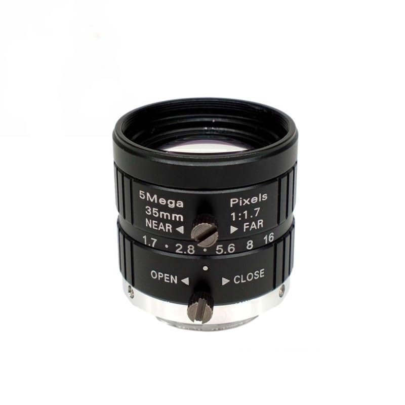 35mm Fixed Focus Industrial Lens 5 megapixel 2/3 inch C-Mount