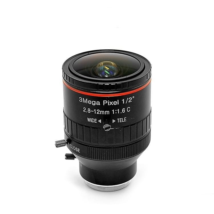 Industrial Camera Wide Angle Zoom Lens 2.8-12mm