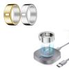 2 Pack TPU Cover and Charger Compatible for Oura Ring Gen 4- Size 8 -Accessories for Workout Gym Women Men view 1