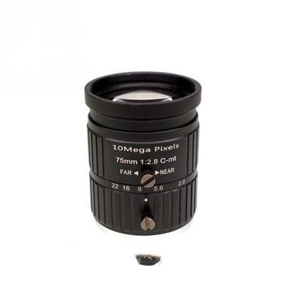 Industrial Lens 1 inch C-Mount 10 Million Pixels(75mm 10MP)