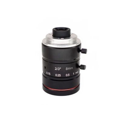Industrial Camera Lens C-Mount Low Distortion Lens(8mm C Mount)