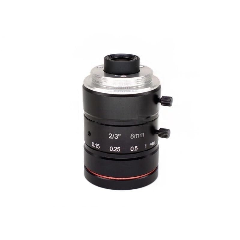 Industrial Camera Lens C-Mount Low Distortion Lens(8mm C Mount)