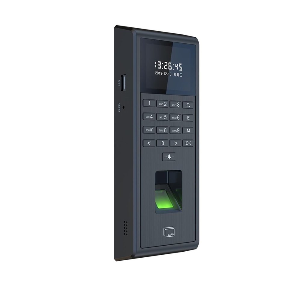 Clocking in Machines for Small Business, Fingerprint Time Attendance Machine 125Khz for Smart Door Access Control System Kit Standalone Keypad 1000 Users