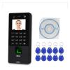 Clocking in Machine, Biometric Facial Access Control Keypad System Fingerprint Time Attendance Machine Support Face Password TCP/IP Network USB for Employees,X112K view 1