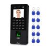 Clocking in Machine, Biometric Facial Access Control Keypad System Fingerprint Time Attendance Machine Support Face Password TCP/IP Network USB for Employees,X112K view 4