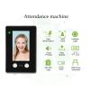 Clocking in Machine, 4.3 Inch Tft Touch Screen Face Recognition Systems Biometric Attendance System Tcpip USB Office Employee Attendance Machin for Employees,Korean view 2