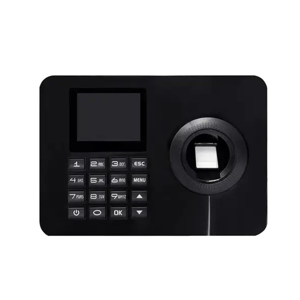 Clocking in Machines for Small Business, 2.4 High Resolution Color Display Ta10 Fingerprint Password Id Card Time Attendance Machine and Access Control System Clock in Ma