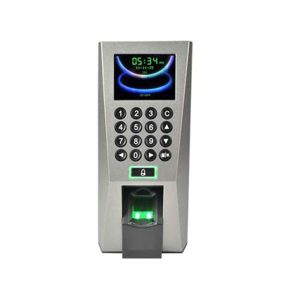 SDVantage Clocking in Machine for Employees Small Business F18 USB/IP Biometric Fingerprint Login Recognition Access Control Machine System Use Electric Lock,F18Wifi1