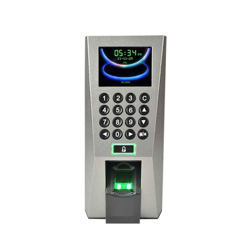 SDVantage Clocking in Machine for Employees Small Business F18 USB/IP Biometric Fingerprint Login Recognition Access Control Machine System Use Electric Lock,F18Wifi1