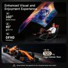 THIKA AiRA XR/AR Glasses with 160" 45FOV 120Hz 5000 Nits, Myopia Adjust, Ultra-Wide Resolution Video Display Glasses for iPhone 17/16/15, Steam Deck, ROG, Switch, Mac, PC, Android & iOS, Black view 2