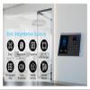Clocking in Machine, Fingerprint Attendance Machine 3In1 Fingerprint Scanners Face Recognition Password Attendance System for Employee Checking in for Employees view 2