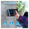 Clocking in Machine, Fingerprint Attendance Machine 3In1 Fingerprint Scanners Face Recognition Password Attendance System for Employee Checking in for Employees view 4