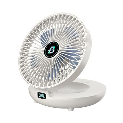 GRABAGECAN Fans, Portable Deformable Fan USB Rechargeable Quiet Pocket Cooling for Office Outdoor Home Travel Folding Small Hand Fan