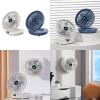 GRABAGECAN Fans, Portable Deformable Fan USB Rechargeable Quiet Pocket Cooling for Office Outdoor Home Travel Folding Small Hand Fan view 2