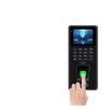 Clocking in Machine, Punch Card Machine Access Control System All-in-One Attendance Access Control Suit Swipe Card Password Fingerprint Electromagnetic Lock Electric Mort view 2