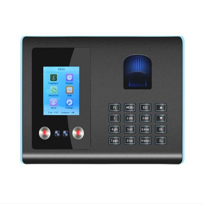Clocking in Machine, Biometric Fingerprint Time Clock Attendance System Face Recognition Employee Checking-in Attendance Machine Tft LCD Display USB for Employees