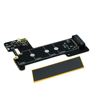 Sintech M.2 NVMe to PCIe 16pin FPC Adapter Card with Heatsink for Raspberry Pi 5 (Support 2230,2242,2280 SSD)