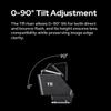 Godox TR-C TTL Hot Shoe Riser for Canon Cameras,0-90 Angle Adjustment,30mm Height Increase, Reduce Lens Shadow Compatible with Godox iT30 Pro C,iT20 C,iT22C,iM30,iM20,iM22 Mini Flash view 4