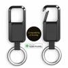 KeyTrack Pro Keychain with Smart Tracker, Men's Keychain Works with Find My App, Heavy Duty Car Key Chains Fob Carabiner, Key Finder GPS Tracker view 2