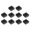 10x20x20mm Black Aluminum Heatsink Thermal Adhesive Pad 3D Print 10Pcs HOAIEB 22073727 view 1