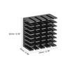 10x20x20mm Black Aluminum Heatsink Thermal Adhesive Pad 3D Print 10Pcs HOAIEB 22073727 view 3