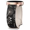 20mm Width Silicone Straps Belt with Dandelions Design for Smartwatches Repalcement Accessory Women's Sports Watch Straps view 1