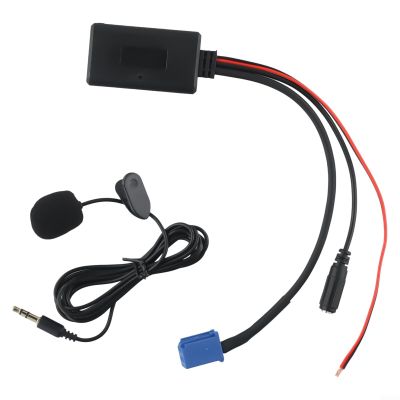 5 0 Module Handsfree Aux Audio Adapter Cable, Supports BT Function, Perfect For LS460 2006 2008 Auxiliary Input Adapters P6500 86120-53340