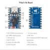 (2PCS) ESP32-S3 Mini Development Board, Based on ESP32-S3FH4R2 Dual-Core Processor, 240MHz, 2.4GHz Wi-Fi & Bluetooth 5, Support IoT, Mobile Devices, Wearable Electronic Devices, Smart Homes view 4
